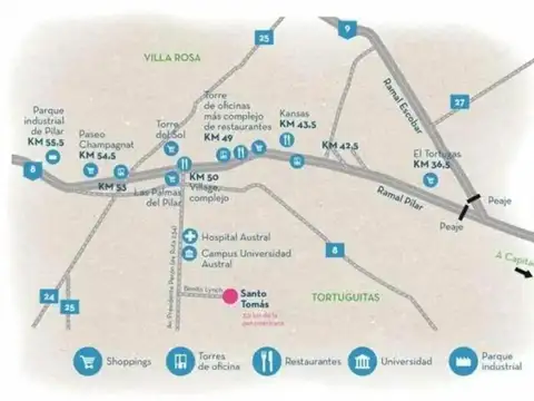 Terreno en Venta en Santo Tomas, USD 28.000