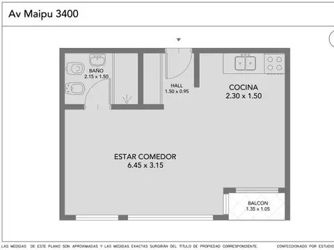 Maipú 3400 , Piso 8
