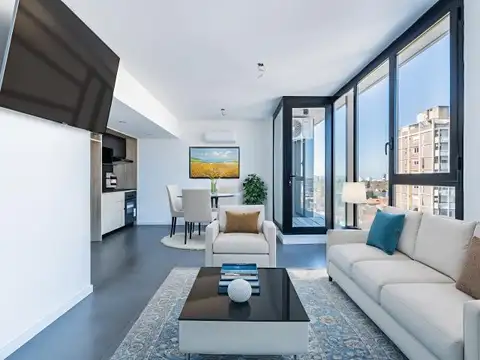 VENTA MONOAMBIENTE A ESTRENAR CON COCHERA EN OLIVOS CON VISTA AL RIO.