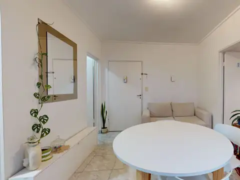 Departamento 2 ambientes con 1 baño