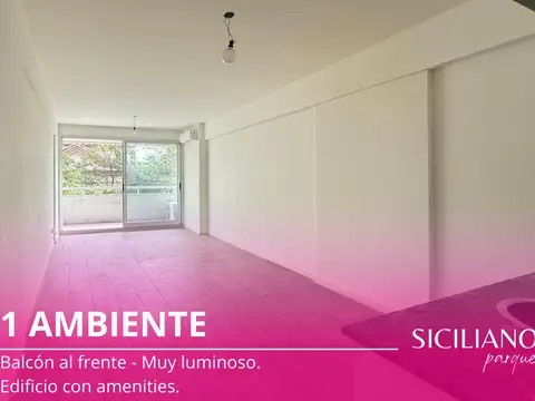 Departamento - Balvanera - Monoambiente c/balcón y amenities - 35m²