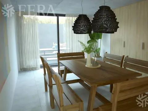 Venta Departamento triplex 3 ambientes con cochera y patio propio en Tigre