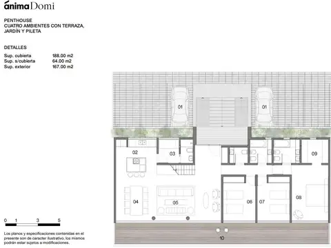 Departamento en Alquiler de 4 ambientes