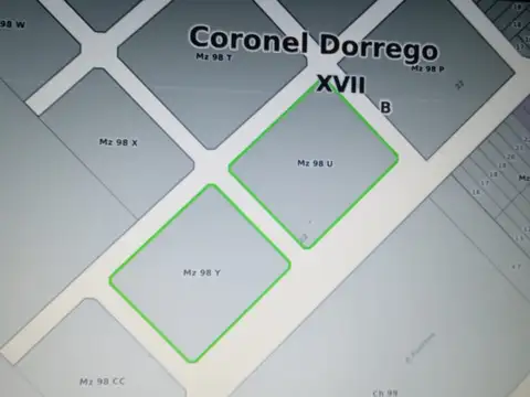 Terreno en Venta en Coronel Dorrego, USD 95.000