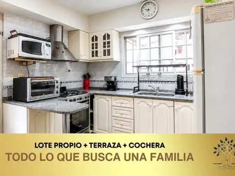 Casa 3 ambientes | terraza | lavadero | cochera | apto crédito en José Leon Suarez