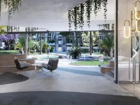 Departamento 2 ambientes con 1 baño