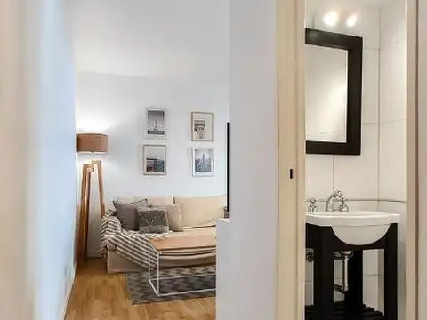Departamento 2 ambientes con 2 baños