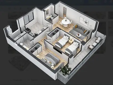 Departamento en Venta de 2 dormitorios