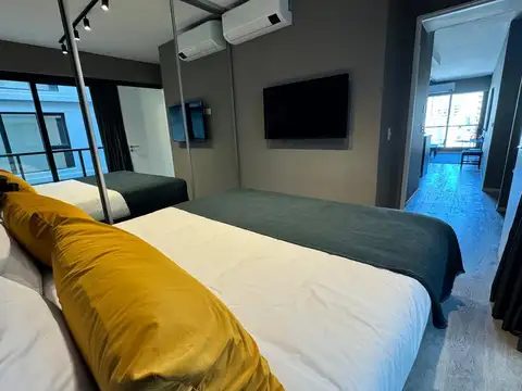 Departamento 2 ambientes con 1 baño