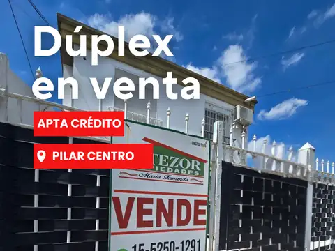 Dúplex en venta en Pilar Centro - Apto crédito
