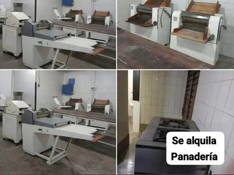 En alquiler cuadra de panaderia