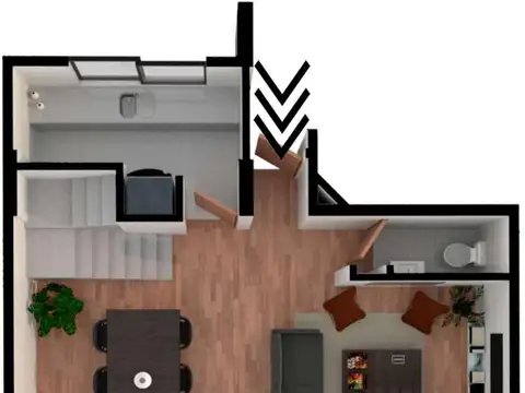 Departamento en Venta de 4 ambientes