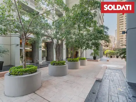 Venta en Torre Las Plazas  3 ambientes piso alto vista abierta y amenities Palermo