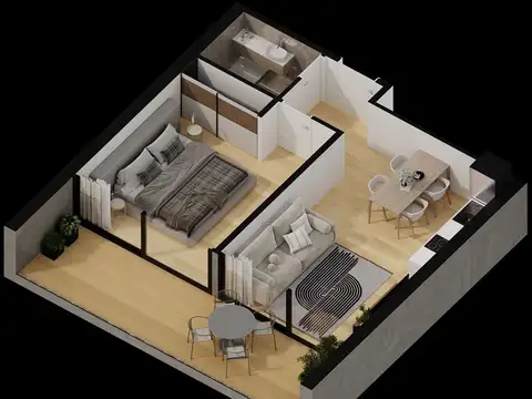 VENTA DEPARTAMENTO DOS AMBIENTES RECOLETA