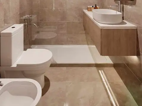 Departamento 2 ambientes con 1 baño