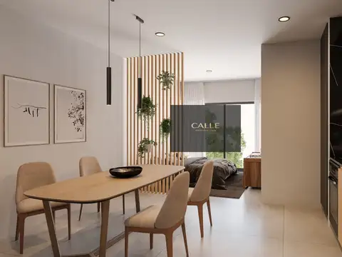 Departamento 2 ambientes con 1 baño