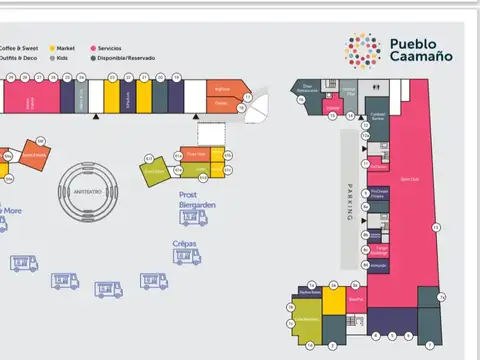 Alquila Espacio para Foodtruck - Pueblo caamaño -Pilar
