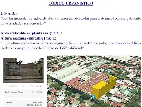 venta Terreno en Flores