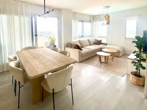 Departamento en alquiler de 4 ambientes con 2 cocheras