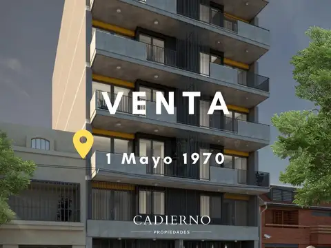 DEPARTAMENTO DE UN DORMITORIO EN 1 DE MAYO 1970