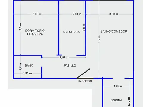 Departamento en Venta 50 años