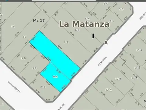 Terreno en Venta en San Justo, USD 700.000