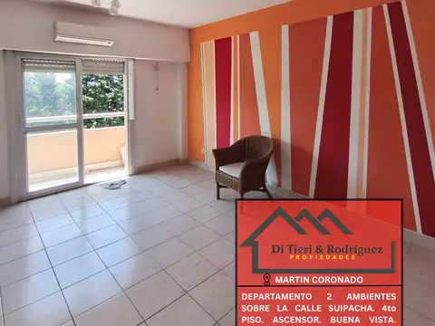 Departamento 2 ambientes amplio y luminoso frente al Carrefour – Martín Coronado