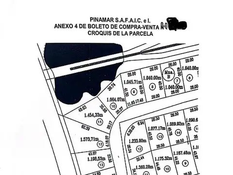 Terreno en Venta de 1162,0 m2