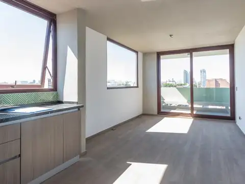 Departamento a estrenar en venta 1 ambiente divisible, en Villa Crespo, Av. Honorio Pueyrredón.