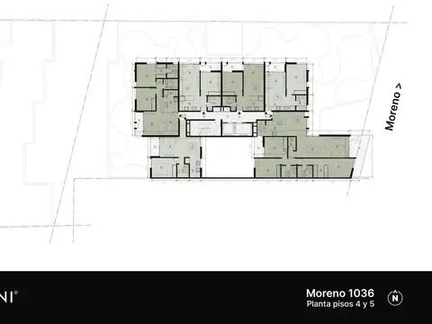 Departamentos de 1, 2 y 3 dormitorios de diseño con amenities y plaza verde