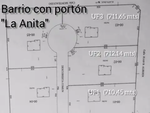 Barrio Con Portón " La Anita "