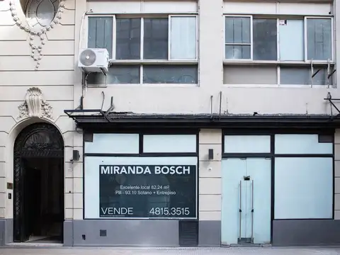 Excelente local en Retiro - Av. Córdoba y Florida