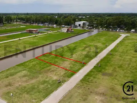 Venta de lote terreno al agua salida al rio directa - Barrio Nautico Villanueva Nordelta Tigre