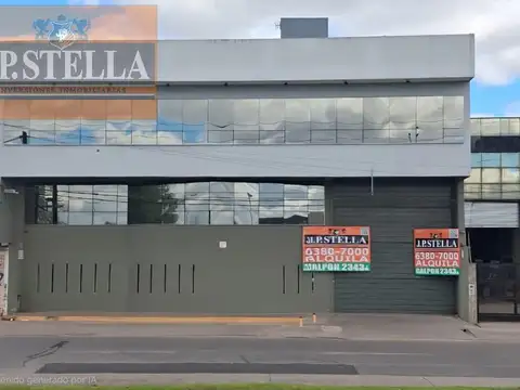 Galpón Industrial y comercial 2.343 m² s/ Acceso Oeste - Salida a 2 Calles - Moreno