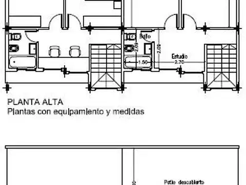 Venta. Duplex en construcción. San Miguel Salerno al 1400, a 2 cuadras de Av. Pte. Peron.