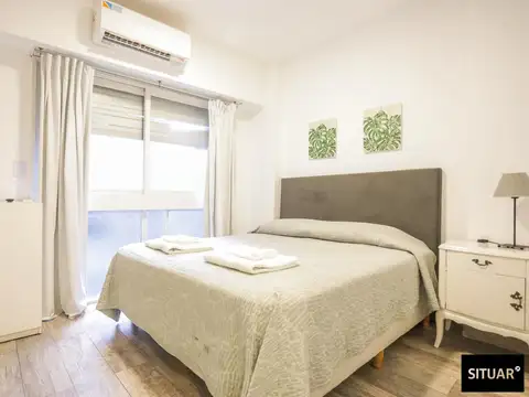 Alquiler Departamento 3 ambientes Amoblado Avda Corrientes