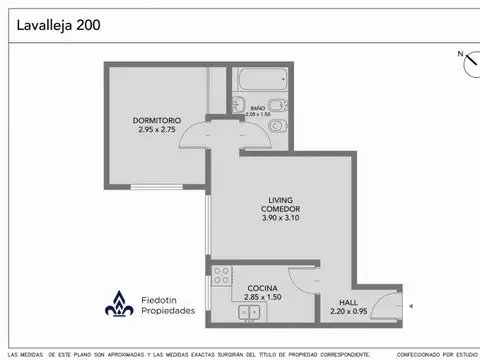 Departamento en Venta de 2 ambientes