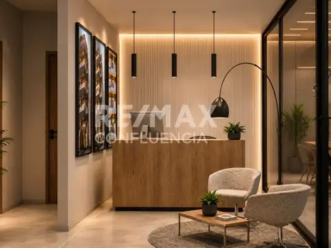 Oficina Monoambiente con 3 baños
