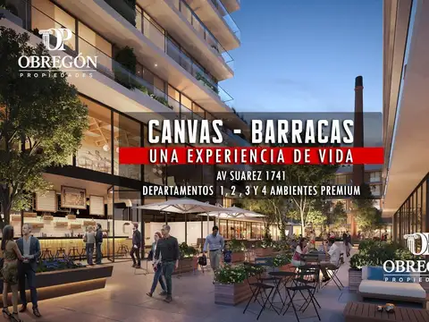 Venta departamento 4 ambientes 133 Metros Amenities Canvas- BARRACAS