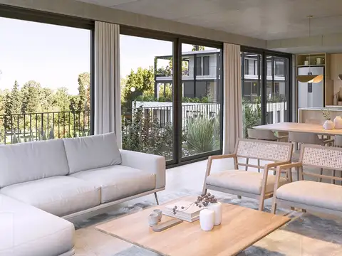 Dúplex 3 dorm. con terraza y parrillero en Dock Garden - Unidad 1