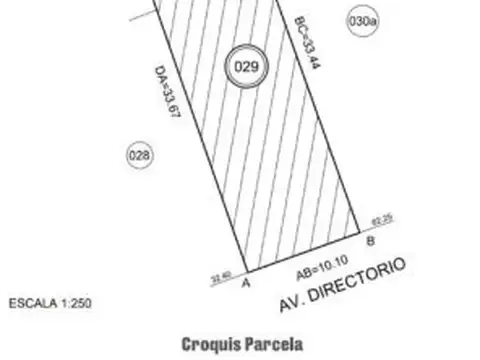 Venta Terreno USAA . Lote Simple Frente . Flores . Floresta