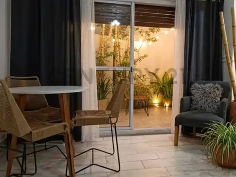 ALQUILER TEMPORAL Palermo Nuevo: 2 Ambientes Amoblado c/ Patio Propio de 12m² | Oro al 2000