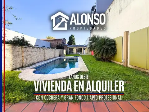 ALQUILER - VIVIENDA O DESARROLLO COMERCIAL - LANÚS CENTRO