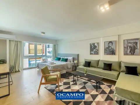 Departamento Monoambiente con 1 baño