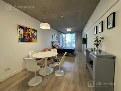 Departamento Alquiler Temporario Amoblado Mensual Palermo Hollywood -  1 ambiente.