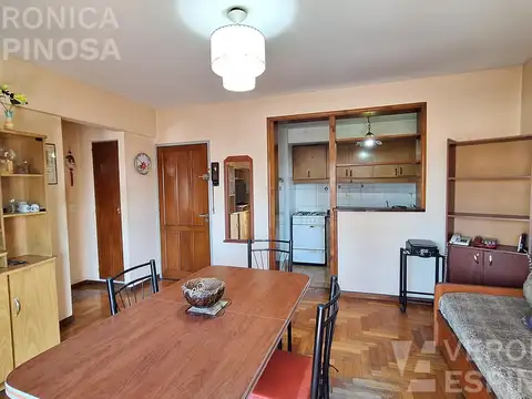 Departamento 2 ambientes con 1 baño
