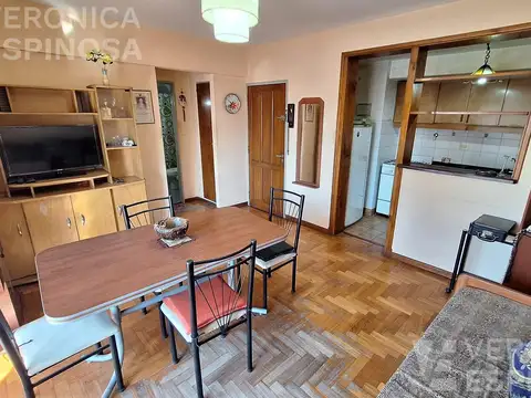 Departamento 2 ambientes con 1 baño