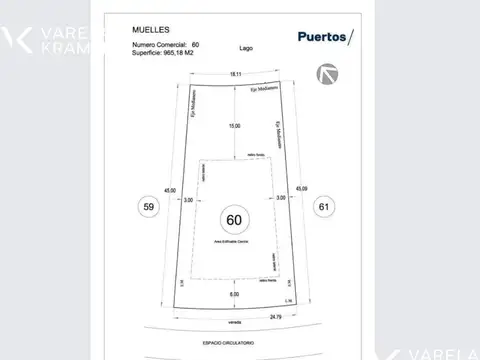 Terreno en Venta en Puertos - Muelles, USD 260.000