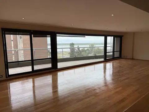 Dpto piso exclusivo. Vista al río. 4 dorm. Barrio Martin. Cochera doble. Quincho y pileta