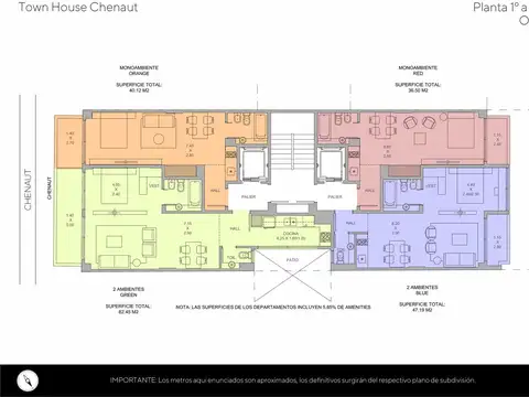 Departamento en Venta en Las Cañitas, USD 155.196